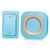 Wireless Smart Doorbell, Battery-Free, Remote Control, 1 For 1 Blue (US Plug) - 1
