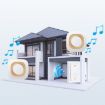 Wireless Smart Doorbell, Battery-Free, Remote Control, 1 For 1 Blue (UK Plug) - 2