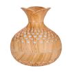 LED Light Aromatherapy Diffuser Vase Quiet Humidifier 2 In 1 Wood - 1