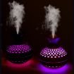 LED Light Aromatherapy Diffuser Vase Quiet Humidifier 2 In 1 Wood - 2