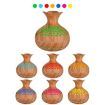 LED Light Aromatherapy Diffuser Vase Quiet Humidifier 2 In 1 Wood - 3