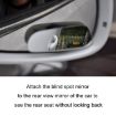 HD Edgeless Adjustable Blind Spot Reversing Mirror, 070 Sector Shape - 4