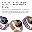 T8 1.3" Silver Smart Watch - Heart Rate/Blood Pressure/Oxygen Monitor - 5