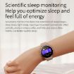 T8 1.3" Silver Gray Smart Watch - Heart Rate/Blood Pressure/Oxygen Monitor - 8