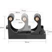 DEEMOUNT RCK-051 Bike Parking Buckle Wall Hook - Black - 4