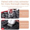 Q10S 10-in-1 Multifunctional Keyboard Cleaning Kit - White Orange - 6
