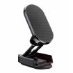 D11 Magnetic Folding Car Phone Holder - Rotatable Dashboard Stand (Black) - 1