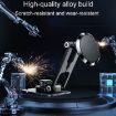 Foldable Magnetic Car Phone Holder - D30 Suspension Metal Stand - 4