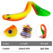 HENGJIA T-Tail Soft Dummy Bait Lures 6pcs, 10cm 5.3g, Color 6 - 4