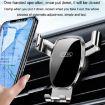 FAIK Black Mirror Car Phone Holder Air Vent Gravity Sensor Bracket - 8