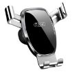 FAIK Car Phone Holder Air Vent Gravity Sensor Bracket, Silver Mirror - 1