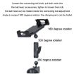 Folding Car Dashboard Phone Holder with Back Clip & Metal Oval Ball - 6