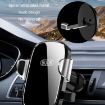 BUDK Anti-shake Car Phone Bracket - Air Vent Gravity Support Stand (Black) - 6