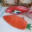 3D Vegetable Plush Pencil Pouch - Bamboo Shoots Style, Large Pen Case - 5