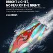 Mini Remote Control Boat - 2.4G Green Submarine Toy for Kids Summer Play - 5