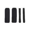 Black Summer Ice Silk Sweat-absorbent Breathable Electric Vehicle Grips - 1