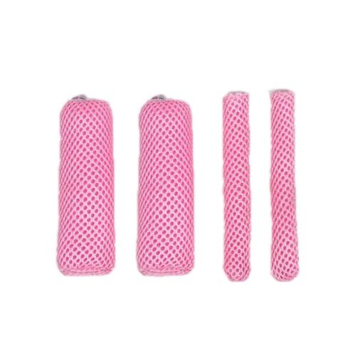 Pink Summer Ice Silk Sweat-absorbent Breathable Electric Vehicle Grips - 1