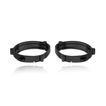 Meta Quest 3 VR Magnetic Eyeglasses Frame, L&R Black Frame - 1