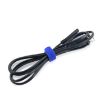 20pcs Blue T-Shape Nylon Data Cable Strap 10x150mm Binding Tie - 2