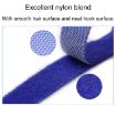 20pcs Blue T-Shape Nylon Data Cable Strap 12x200mm Binding Tie - 4