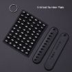Renault Car Key Cover with Multifunctional Keychain & Anti-lost Plate - 6