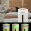 1L White Desk Humidifier - Large Capacity, Aroma, Mute, Ambient Light - 9