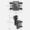 360 Rotating Car Phone Holder - Air Outlet Model, Multifunctional - 4