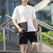 13" White Waterproof Shock-absorbing Laptop Sleeve Storage Bag - 8