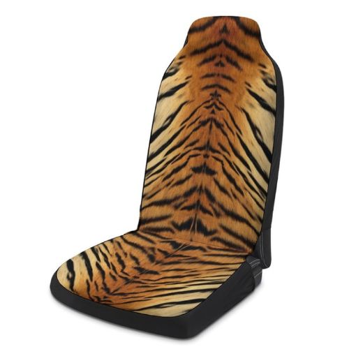 Leopard Pattern Car Seat Protector - Universal Automobile Decoration - 1