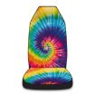 Universal Car Seat Protector - Colorful Swirls Design, Auto Decoration Supplies - 2