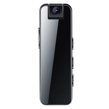 Mrobo D6 1080P Rotating Camera Night Vision Recorder 32GB Black - 1