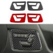 Mercedes-Benz G-Class W463 Seat Adjustment Sticker Set - 2pcs (Black) - 2