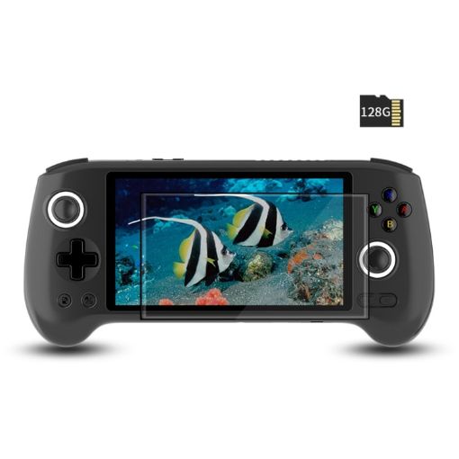 ANBERNIC RG556 Handheld Console Android 13, 5.48" AMOLED, 256GB, Black - 1