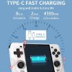 POWKIDDY RGB30 4" IPS Handheld Game Console 16GB+256GB WiFi Bluetooth - 8