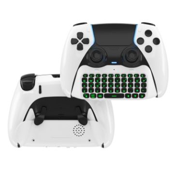 PS5 JYS-P5172 Wireless Bluetooth Keyboard (White) - No Gamepad Included - 1