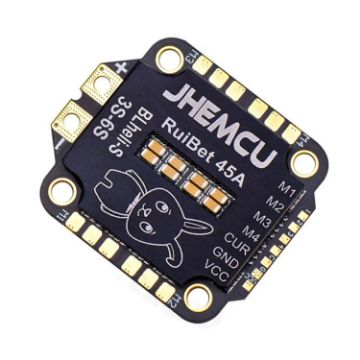 JHEMCU RuiBet 45A 4 In 1 Brushless ESC 3-6S M4 BLHELI_S Dshot600 - 1