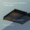 Large Capacity Black Game Disk Storage Stand - Desktop CD Case - 5