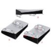 Sony PS5 Slim DOBE TP5-3582 Transparent Console Horizontal Holder - 3