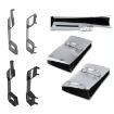 Sony PS5 Slim DOBE TP5-3582 Transparent Console Horizontal Holder - 5