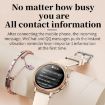 V60 1.39" Waterproof Bluetooth Call Smart Watch - Health Monitor, Black - 7