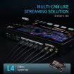 FEELWORLD L4 Video Mixer Switcher 10.1" Touch Screen USB 3.0 (US Plug) - 6
