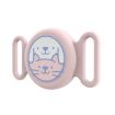 AirTag Pet Collar Locator Case - Waterproof Silicone Cover (Pink) - 1