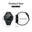 LOKMAT ATTACK 2 PRO 1.39" 5ATM Waterproof Health Bluetooth Smart Watch - 3