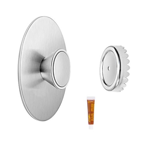 Magnetic Soap Holder Punch-Free 304 Stainless Steel Bathroom Drainage - 1