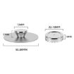 Magnetic Soap Holder Punch-Free 304 Stainless Steel Bathroom Drainage - 3