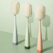 Green Long Handle Removable Sponge Mug Brush - Cup Cleaning Tool - 2