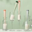Green Long Handle Removable Sponge Mug Brush - Cup Cleaning Tool - 9