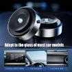 Black Magnetic Car Phone Mount - Suction Cup Dashboard Bracket Holder - 5