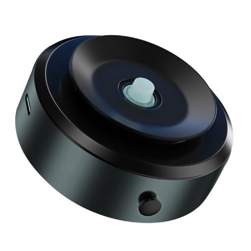 Green Magnetic Car Phone Mount - Suction Cup Dashboard Support Bracket - 1