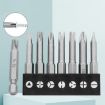 Triangular Plum Blossom Bit Set - 5pcs Chrome Vanadium Steel Magnetic - 2